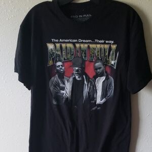 Rue21 Black 'Paid in Full' Graphic Tee